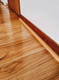 details on our wood floors and trim