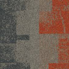 carpet tiles colour orange high