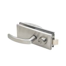 Glass Mounted Latch With Lock