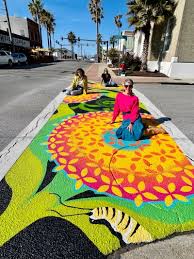 crosswalk murals will bring color to