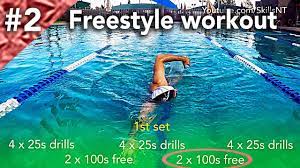 freestyle swimming workout 2