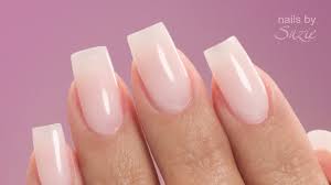 apply nail tips on yourself using gel