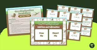 One Step Equations Addition And