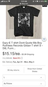 Don't quote me, boy, 'cause i ain't said shit. Eazy E T Shirt Dont Quote Me Boy Ruthless Records Gildan T Shirt S 5xl Funn In 2020 Long Sleeve Tshirt Men Shirts T Shirt