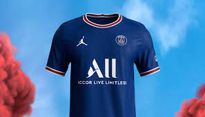 Welcome to the official paris. Psg Launch Jordan 21 22 Home Shirt Soccerbible