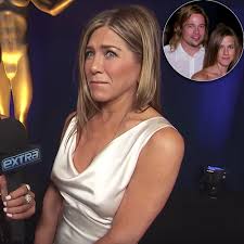 The year is 2005, and you have been utterly gutted by a celebrity divorce, specifically brad pitt and jennifer aniston's celebrity divorce. Jennifer Aniston Says Brad Pitt Watching 2020 Sags Speech Was Sweet