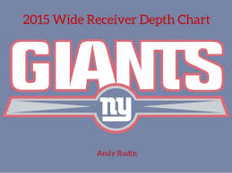 New York Giants 2015 Wr Depth Chart
