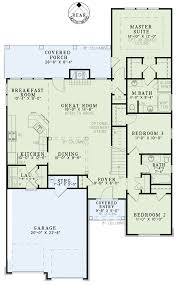 House Plan 82250 Narrow Lot Style
