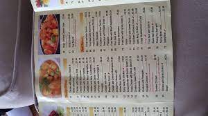 menu at lee s garden restaurant headcorn
