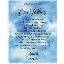 And lead us not into temptation, but deliver us from evil. Cotton Fabric Digital Fabric Panel The Lords Prayer Our Father Who Art In Heaven 4my3boyz Fabric