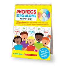 Scholastic 978 0 545 10435 7 Phonics Sing Along Flip Chart