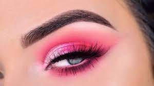 pink valentines day eye makeup tutorial