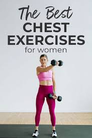 5 best chest exercises for women chest