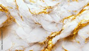 Golden 3d Marble Textured Background