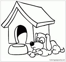 3478 x 2550 file type use the download button to view the full image of dog house coloring page free, and download it in your computer. Dog House Coloring Pages Puppy Coloring Pages Free Printable Coloring Pages Online