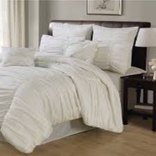 Danielle 5 Piece White Comforter Set