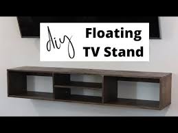 Easy Diy Floating Tv Stand Weekend
