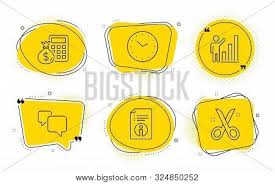 Time Graph Chart Vector Photo Free Trial Bigstock