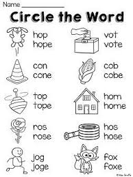 Phonics long vowel sound writting worksheets for kindergarden and 1st grade. Pin On Long Vowels With Silent E Activities And Worksheets