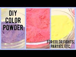 Diy Color Powder Color Fights