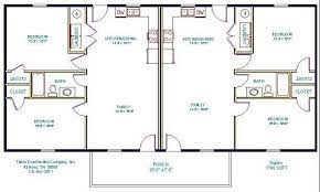 Duplex Floor Plans Small House Floor