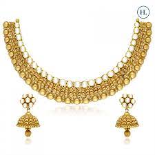 kundan gold necklace set necklace