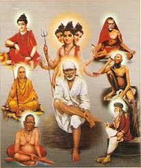 Image result for images of sai baba baba chilam with devotees