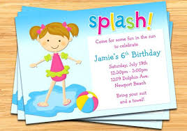 Child Birthday Party Invitations Birthday Party Invitations