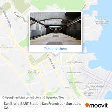 how to get to san bruno bart station by
