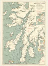 Stanfords General Chart Of The West Coast Of Scotland From