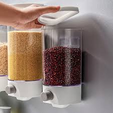 Dry Food Dispenser Storage Box Kitchen