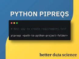 python pipreqs how to create