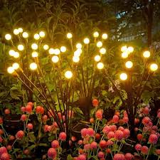 Solar Garden Lights Firefly Lights