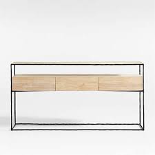 Dahlia Wood And Metal Console Table