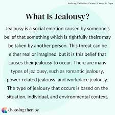 jealousy definition causes ways to