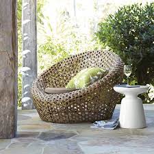 montauk outdoor nest chair antique palm