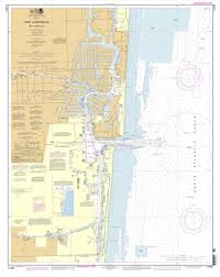 Noaa Chart 11470 Fort Lauderdale Port Everglades