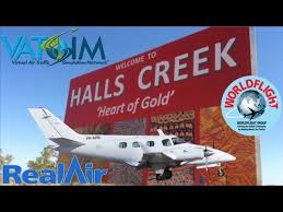 Realair Beechcraft Be60 On Vatsim Halls Creek To Broome