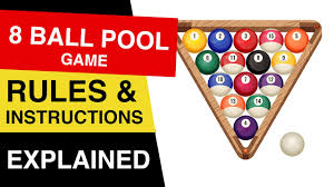 When a player has potted all of their (solid or striped). 8 Ball Pool Rules How To Play 8 Ball Pool 8 Ball Pool Explained Youtube