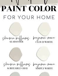 The Best White Paint Colors Micheala