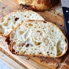 No Knead Sourdough Bread With Yeast gambar png