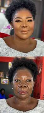 amazing makeup transformation photo of