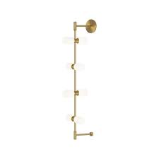 Wall Sconce In Aged Brass