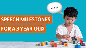 sch milestones for a 3 year old