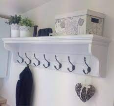 Coat Rack Shelf Hallway Storage