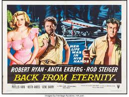 Back from Eternity (RKO, 1956). British Quad (30" X 40"). Drama.. | Lot  #53024 | Heritage Auctions