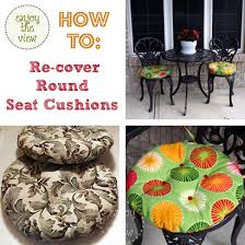 How To Re Cover Round Pillows Enjoy