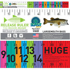 Largemouth Bass Release Ruler Wins New Product Showcase At