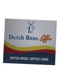 Dutch bros gift card balance. Dutch Bros Gift Card Balance