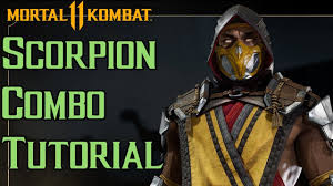 Маски из mortal kombat 2021. Scorpion Combo Tutorial Mortal Kombat 11 Youtube